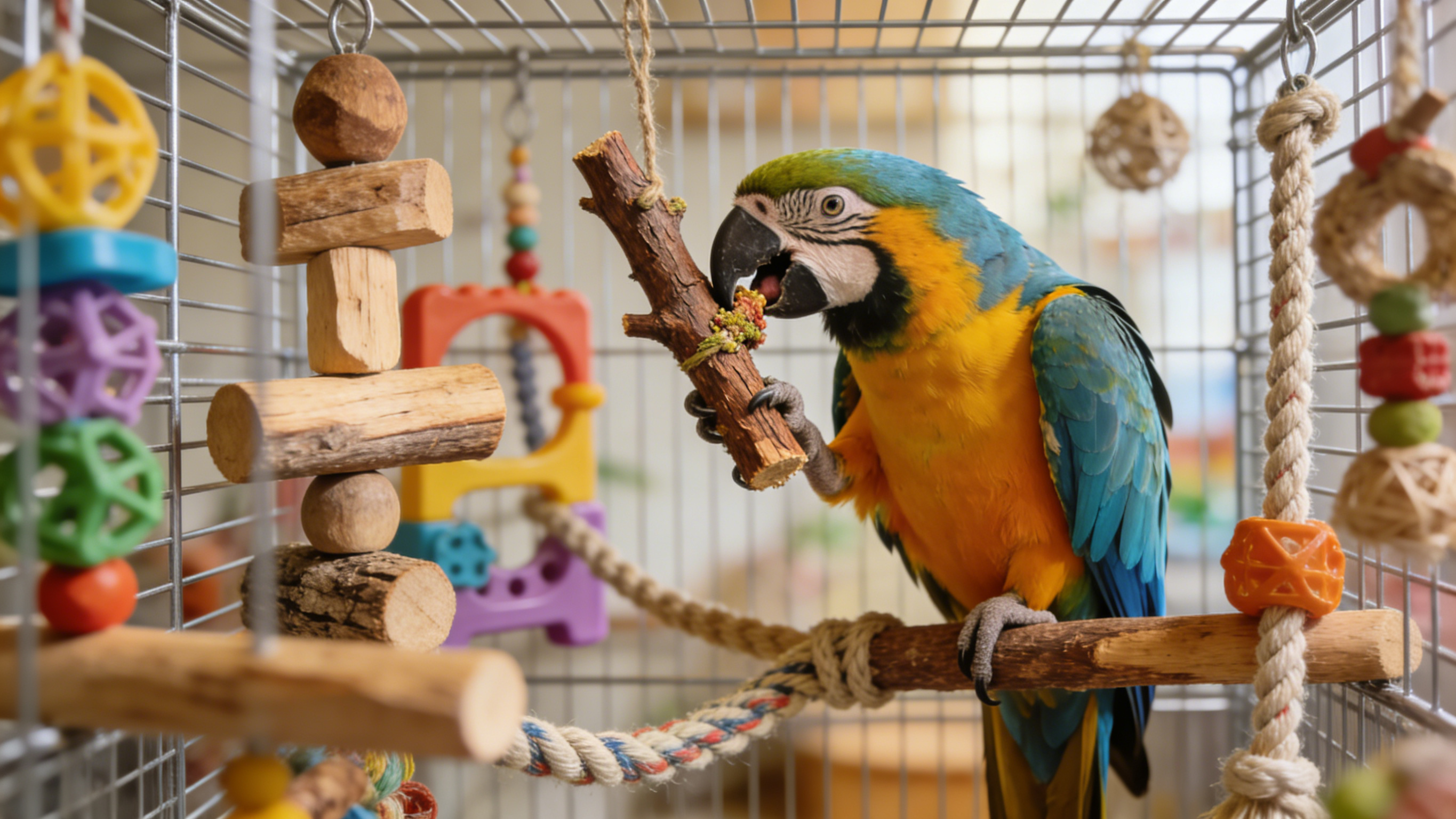 Bird Ownership: Beyond the Cage – Enrichment and Socialization